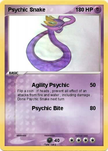 Pokemon Psychic Snake