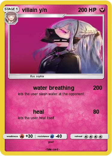 Pokemon villain y/n