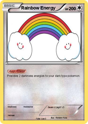 Pokemon Rainbow Energy
