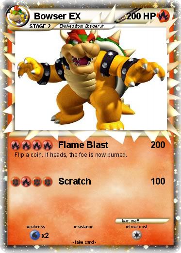 Pokemon Bowser EX