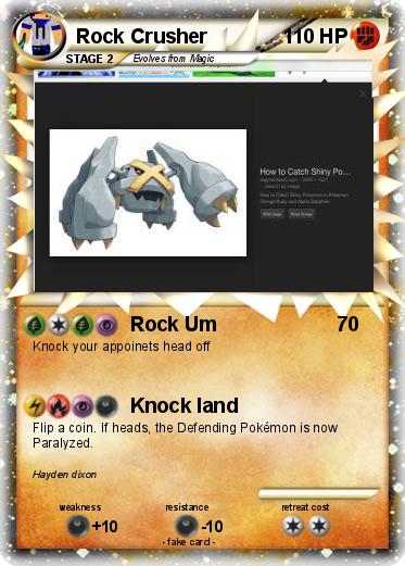 Pokemon Rock Crusher