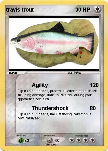 Pokemon travis trout