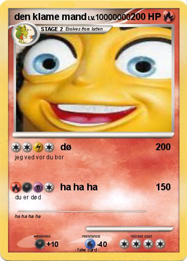 Pokemon den klame mand