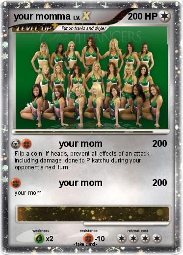 Pokemon your momma