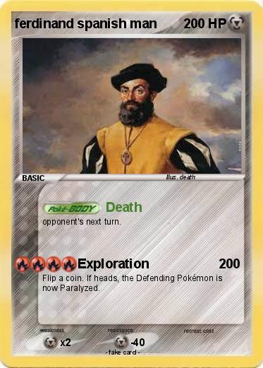 Pokemon ferdinand spanish man