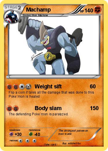 Pokemon Machamp