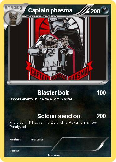 Pokemon Captain phasma