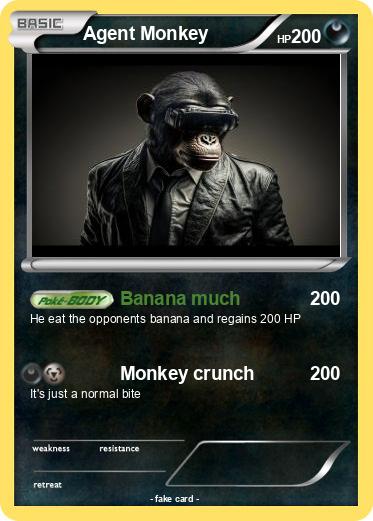 Pokemon Agent Monkey