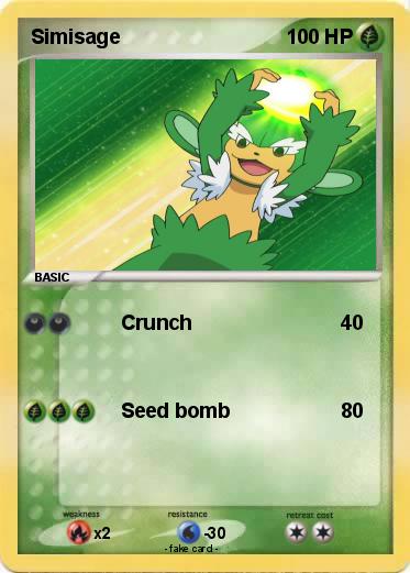Pokemon Simisage