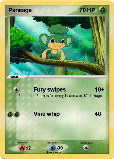 Pokemon Pansage
