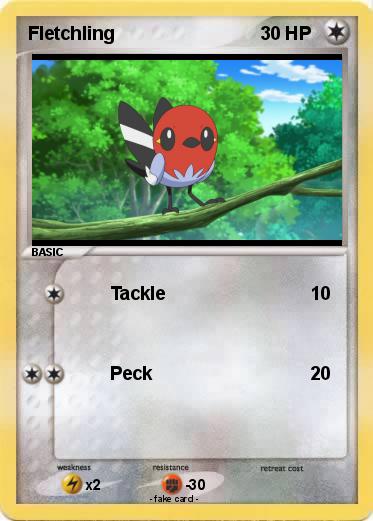 Pokemon Fletchling