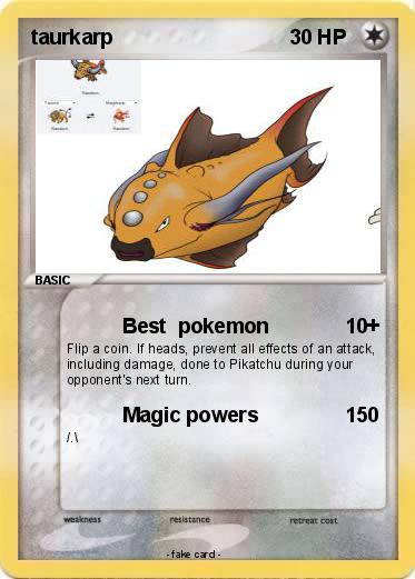 Pokemon taurkarp
