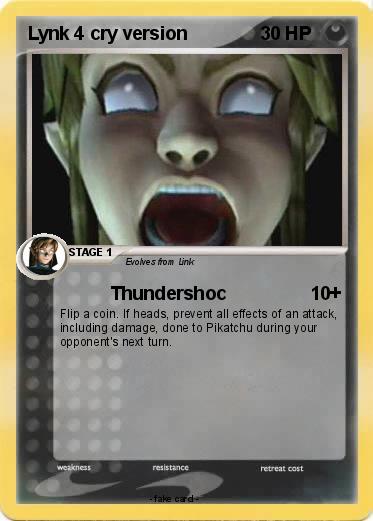 Pokemon Lynk 4 cry version