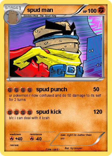 Pokemon spud man