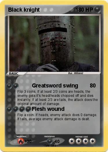 Pokemon Black knight