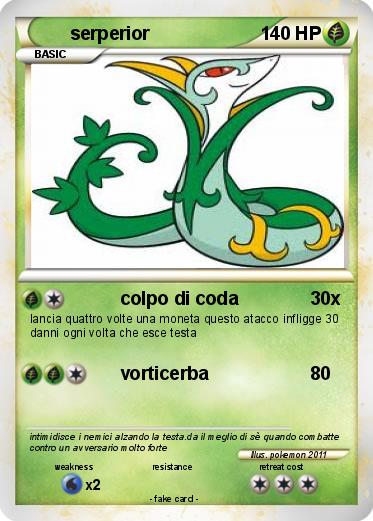 Pokemon serperior