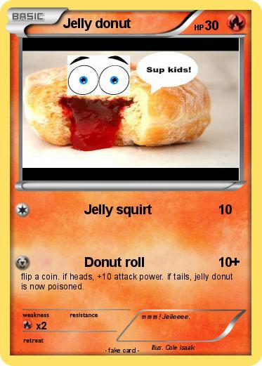 Pokemon Jelly donut