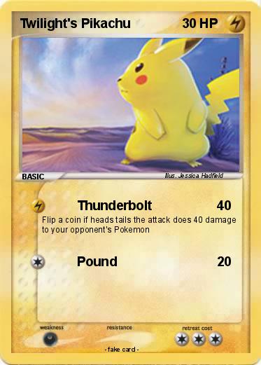 Pokemon Twilight's Pikachu