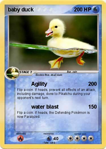 Pokemon baby duck