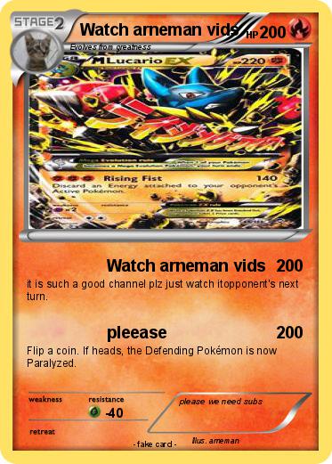 Pokemon Watch arneman vids