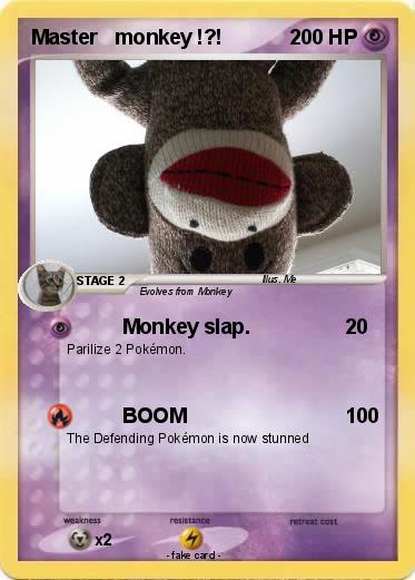 Pokemon Master   monkey !?!