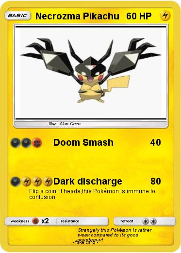 Pokemon Necrozma Pikachu
