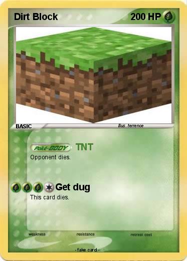 Pokemon Dirt Block