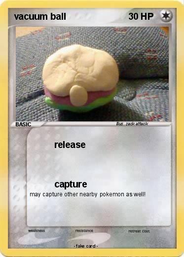 Pokemon vacuum ball