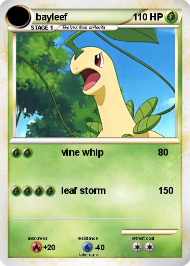 Pokemon bayleef