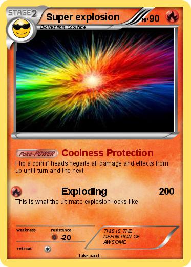 Pokemon Super explosion
