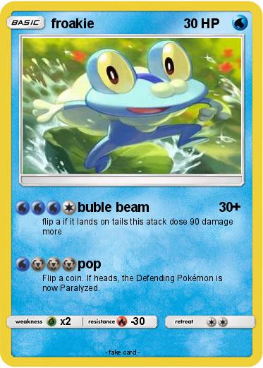 Pokemon froakie