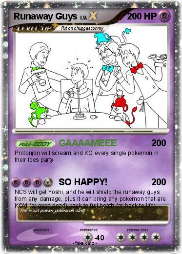 Pokemon Runaway Guys