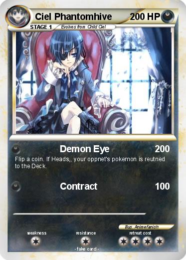 Pokemon Ciel Phantomhive