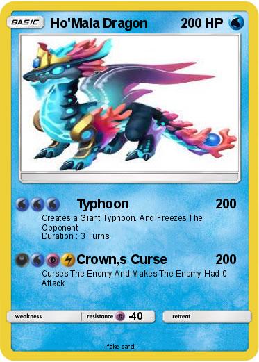 Pokemon Ho'Mala Dragon