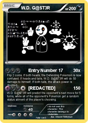 Pokemon W.D. G@$T3R