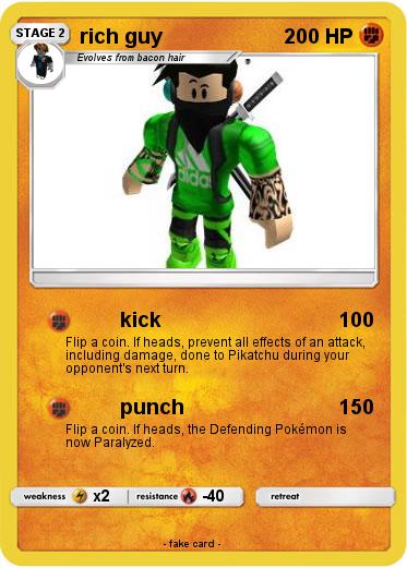 Pokemon rich guy