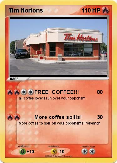 Pokemon Tim Hortons