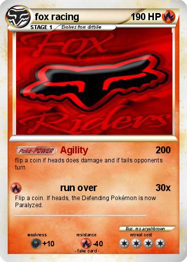 Pokemon fox racing