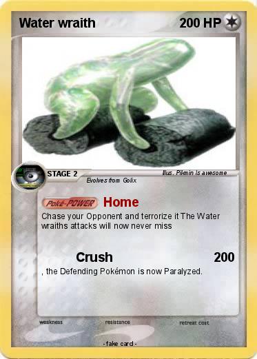 Pokemon Water wraith
