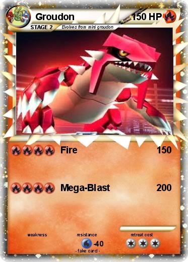 Pokemon Groudon