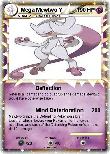 Pokemon Mega Mewtwo Y