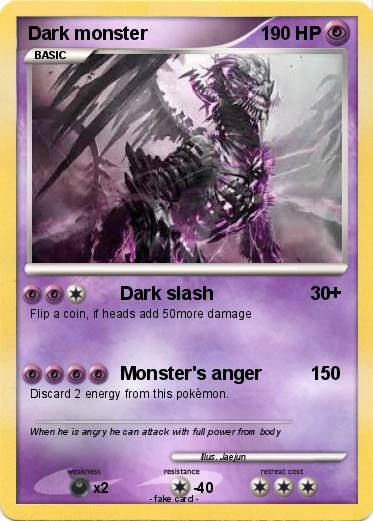 Pokemon Dark monster