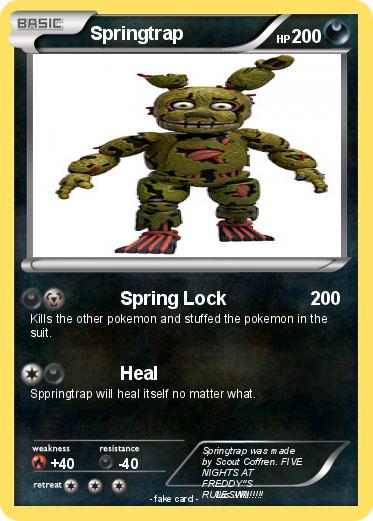 Pokemon Springtrap