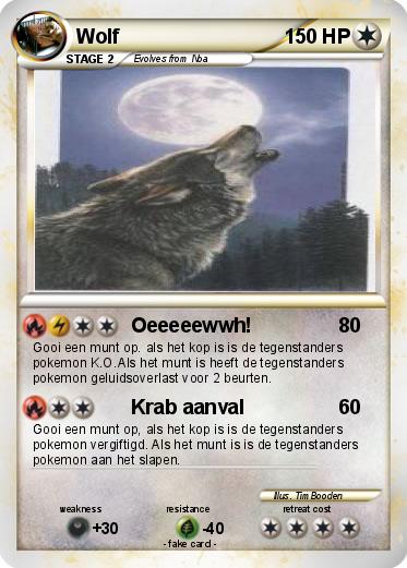 Pokemon Wolf
