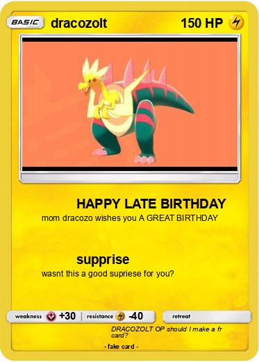 Pokemon dracozolt