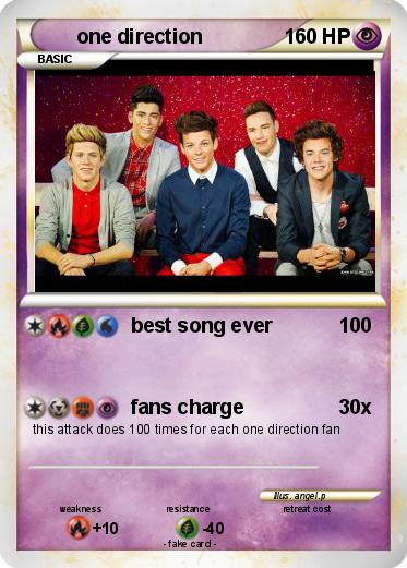 Pokemon one direction