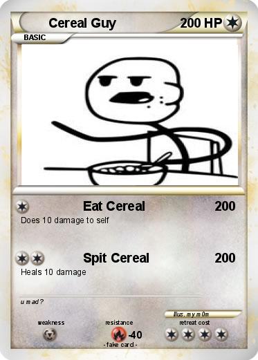 Pokemon Cereal Guy
