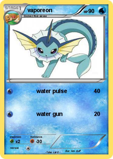 Pokemon vaporeon