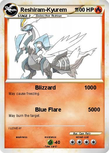Pokemon Reshiram-Kyurem     1