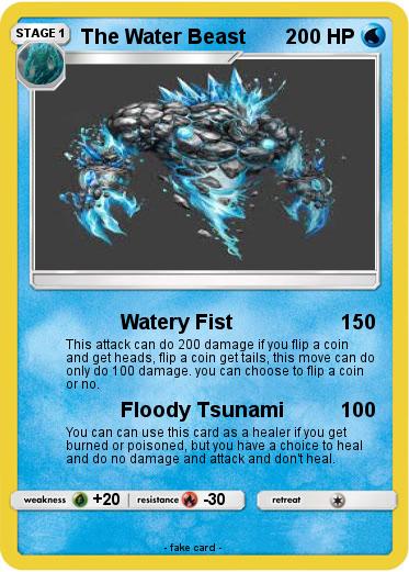 Pokemon The Water Beast